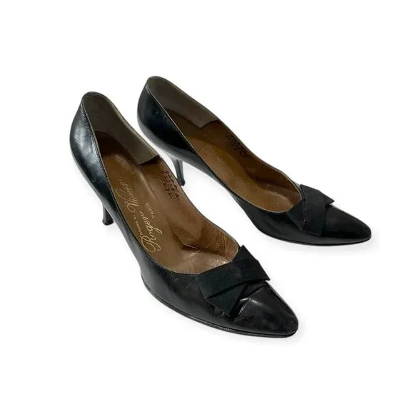 Vintage Roger Vivier Shoes – Saks Fifth Avenue Black‎ Pumps - Picture 4 of 13